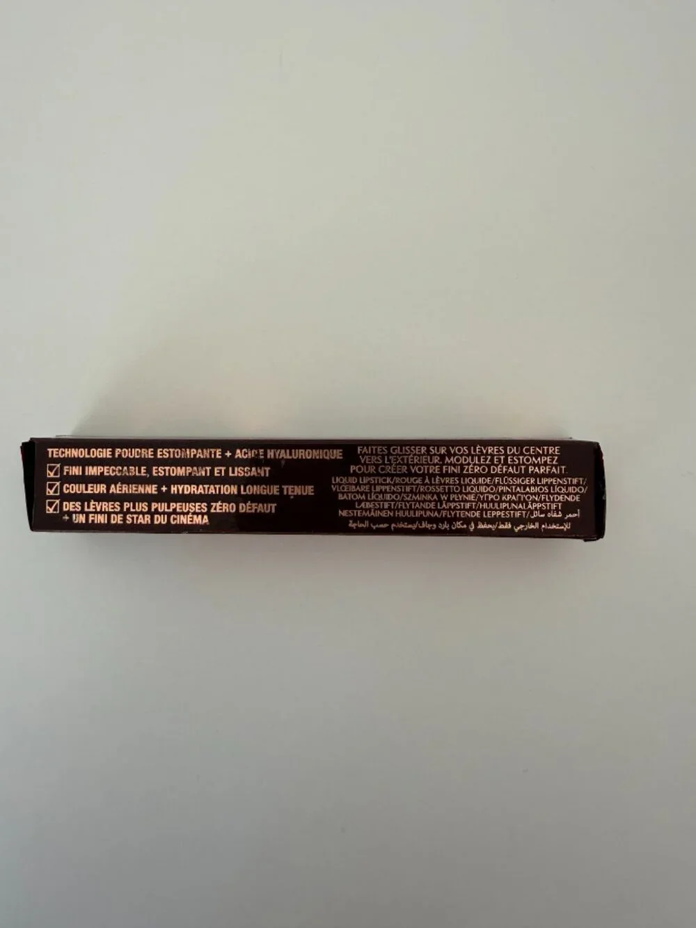 Charlotte Tilbury Airbrush Flawless Matte Lip Blur Liquid Lipstick Honey Blur